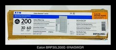 Eaton BRP30L200G Main Lug Loadcenter – 200A/240V/N1 – Unused