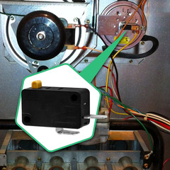 KW3 Micro Limit Switch 125V 250V Snap Action Normally Open for Air Fryer