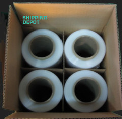 ECOSUPREME 18″x1500′ 33 Gauge 4 Rolls Pallet PRE-Stretch Film Hand Wrap