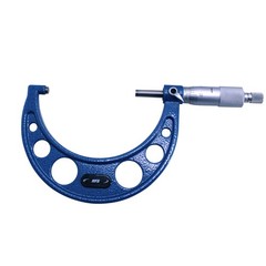 HFS(R) 3-4″x0.0001″ Solid Metal Frame Outside Micrometer(Plastic Case)