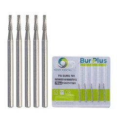 Wave Dental Surgical Length Bur 702 701 FG SURG Long Carbide High Speed