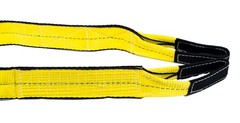 4 Pk 2″x10′ Web Sling – 6400 LBS WLL Vertical – 2-Ply Eyelets Tow Lifting Straps