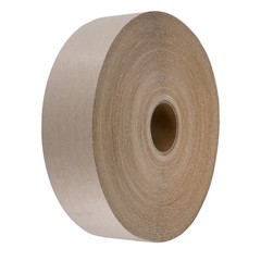 Reinforced Water Activated Kraft Gummed Tape Carton Sealing 2.25″ x 450 ft
