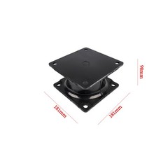 4 Pack Vibratory Plate Compactor Rubber Isolator Shock Mount Replacement