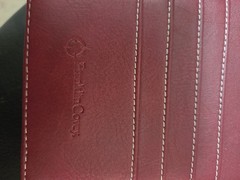 Franklin Covey Leather Red Filofax Malden A5 Organizer