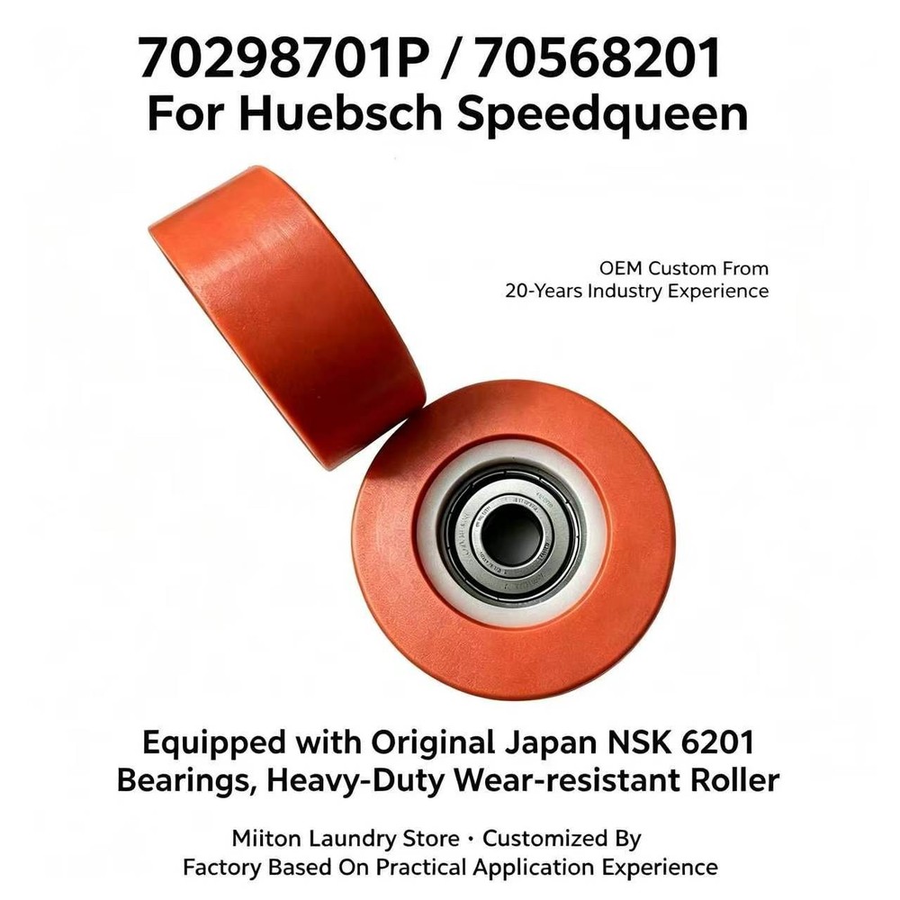 2 X 70616701–NSK Japan Bearing, Alliance Huebsch Dryer Roller, SQ-70568201