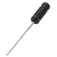 House Brand Dentistry 400606 Barbed Broaches #6 Coarse 25mm Black Sterile 10/Pk