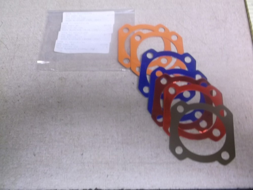 NEW Aluminum Shim Kit Red Blue Brown Coral 992 177-05-102 177-05-105 177-05-110