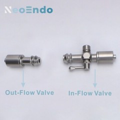 Rigid Hysteroscope Set 30 Degree 4*302mm With Sheath And Working Element