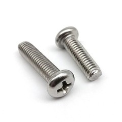 10/50 Phillips Pan Head Machine Screws Bolts Assorted Sizes Stainless Steel 304