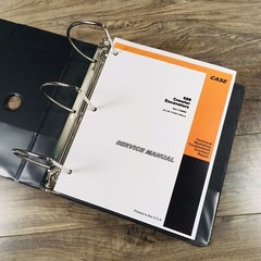 Case 688 Crawler Excavator Service Manual Repair Shop Technical PIN 11601-After