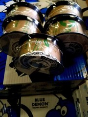 ER4043 .030 X 1 lb 5 PK MIG Aluminum Welding Wire Spools Blue Demon