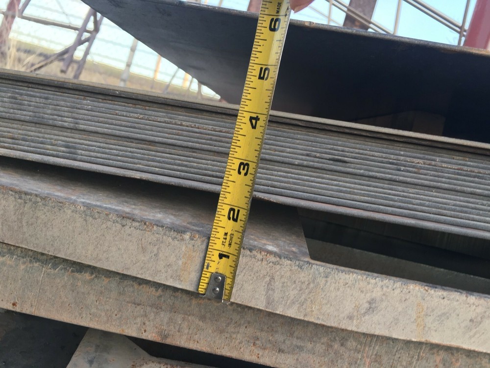 1 1/4 X 12 X 6″ Steel Flat Bar Plate 1.25  THICK Blacksmith Bench 1-1/4 Welding