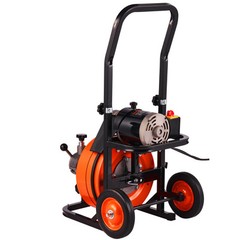 VEVOR Drain Cleaner Machine Electric Drain Auger 75 FT x 3/8 In Auto Feed
