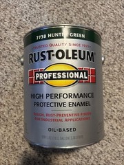 Rust-Oleum Oil-Based High Performance Protective Enamel – Hunter Green, 4.8…