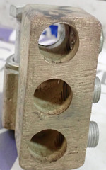 New Westinghouse 451D243G01 300MCM to 400MCM Terminal Lug