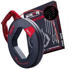 100Ft 4mm Polyester Fish Tape Wire Puller NonConductive Cable Snake