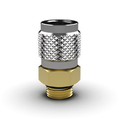 Fieldpiece RVC5 1/2″ NPT VCRT Service Port Fitting, Brass Connection