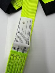 (QTY 2) SAFEWAZE 4ft Concrete Anchor Strap FS880 with Wear Pad D-ring Loop