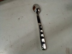 HUBERT Ice Cream Topping Spoon Hollow Handle Stainless Steel – 9 1/4″L 12PK