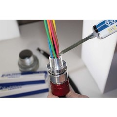 Killark Mc2x2 Conduit Fitting Connector, 3/4 In, Liquid-Tight, Aluminum, Powder