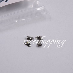 4 Pcs 1 Pack Dental Orthodontic 1st Molar Bracket Buccal Tube Bondable Roth 022