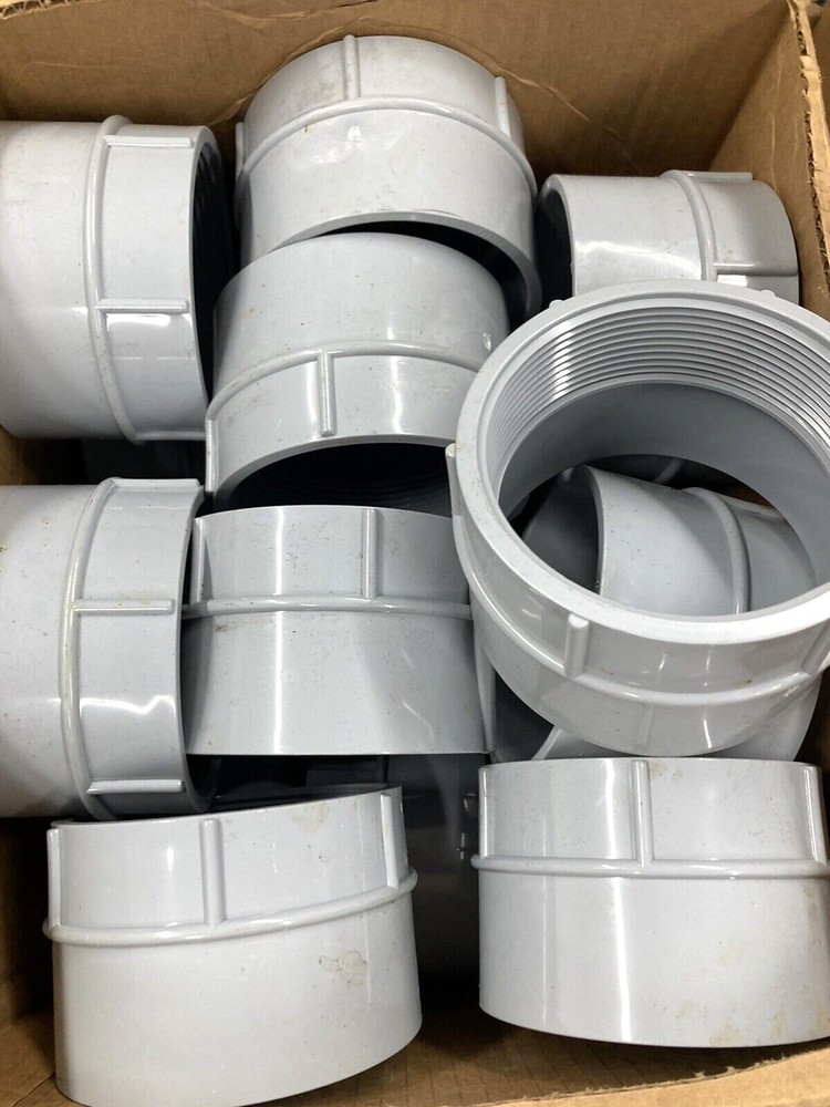 Case of 20 CANTEX 4 in Schedule 40 Female Adapters for Metal or PVC Conduit NEW