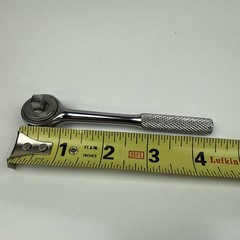 Challenger 1/4″ Drive Ratchet 1060-1 Made in USA Nice 4 1/2” Long