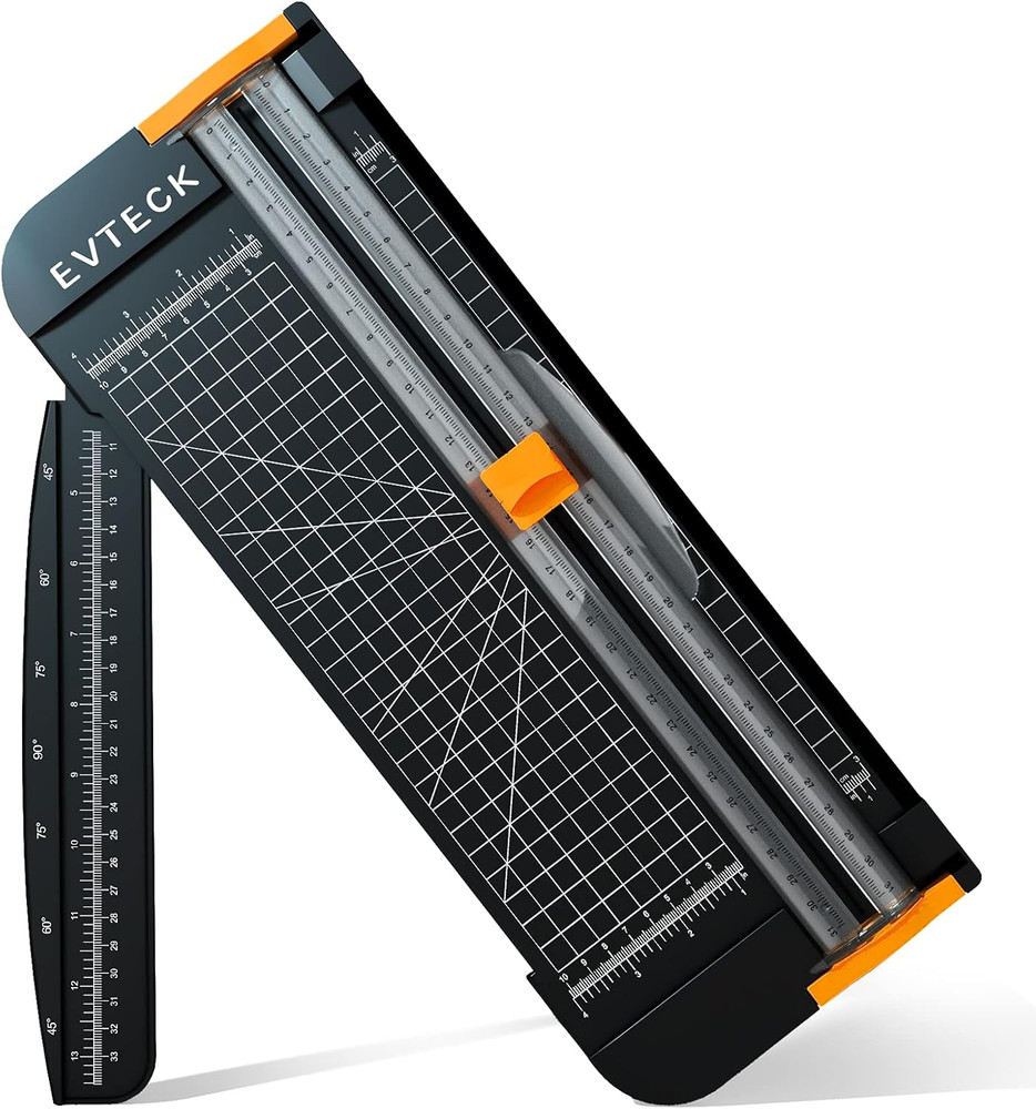 Paper Cutter Trimmer 12in A4 A5 Photos Craft Tool Safe Portable Non-Slip DIY Plu