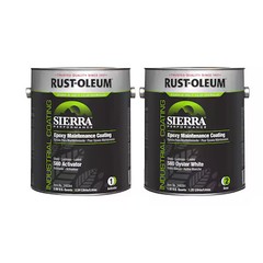 Rust-Oleum 248289 Epoxy Activator And Finish Kit, Oyster White, High Gloss, 1