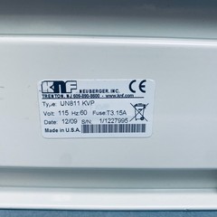 KNF Mini Diaphragm Vacuum Pump 13 l/min Flow Rate