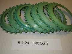 Used Lustran Corn Plates for Flat Seeds used in John Deere 71 planters