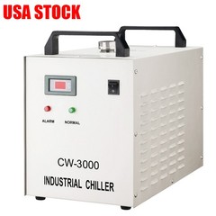 USA Laser Industrial Water Chiller CW-3000DG for CO2 Cutter Tubes Laser Engraver