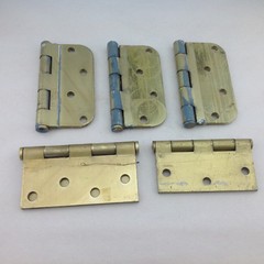 Stanley Door Hinges 3 2x4in round edge 1 2.25x4in Rectangle 1 2×3.5in Rectangle