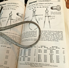 Starrett No 79A-6 Yankee Spring Outside Caliper 6″ Opening