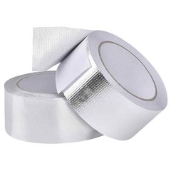 Aluminium Foil Tape Rolls 30/50mm x 5/10/20m Heat Insulation Self Adhesive Duct