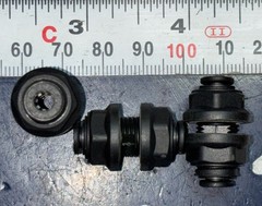 (5) 5/32” 4mm PARKER LEGRIS 3116 04 00 Push-Fit Union 5/32 in PTC Bulkhead 5pcs