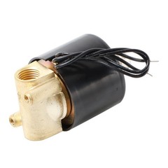 1/4 Inch Solenoid Valve Air Water DC DN8 N/C Gas Oil Normally Closed 12V