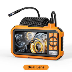 2600mAh Battery Industrial Endoscope Camera for Pipe Borescope with 4.3 inch Scr