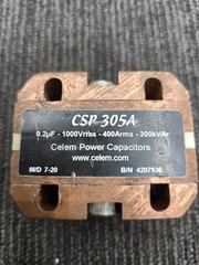 Celem CSP 305A Conduction-Cooled Capacitor, 0.2μF 1000 Vrms 400Arms 300kVAr