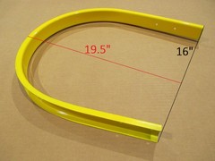 PICKUP STRIPPER BAND GUARD FOR NEW HOLLAND 644 BALER 648 654 658 660 664 678 688