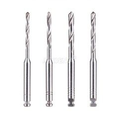 5 Packs Dental High-intensity AAA Fiber Posts Resin Screw Thread Glass 4 Drills