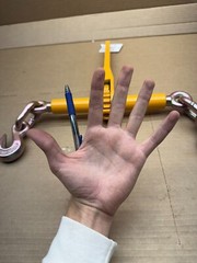Peerless Security Chain H5121-4158 G 70/80 Ratchet Binder Plus 5/16″ 3/8″ Yellow