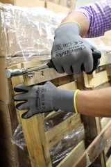 Corestar Safety Work Gloves – MicroFoam Nitrile Palm Coated Seamless Nylon M