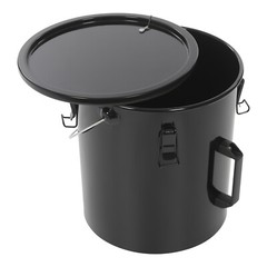 6 Gallon Grease Disposal Bucket, Large Capacity Oil Disposal Transport Container