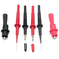 AideTek Needle Tipped Tip Test for FLUKE Meter Electronic Test Lead Kit TLP20161