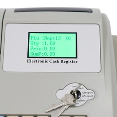 Electronic Cash Register POS System 48-Key Thermal Printer LED Drawer Box Retail