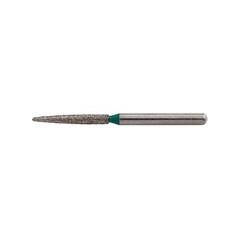 Dental Flame Diamond Burs FG Coarse Grit Green 863/012C for High Speed Handpiece
