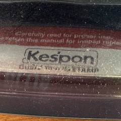 Kespon Plus Guard Your ID Stamp Large Pink Black Ink Brand New Vintage 1980s