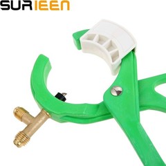3-in-1 Side Mount Can Tap Valve | 1/4” SAE 1/2” Thread R134a Refrigerant Di…